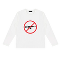 SATE “no weapons” long sleeve T-shirt