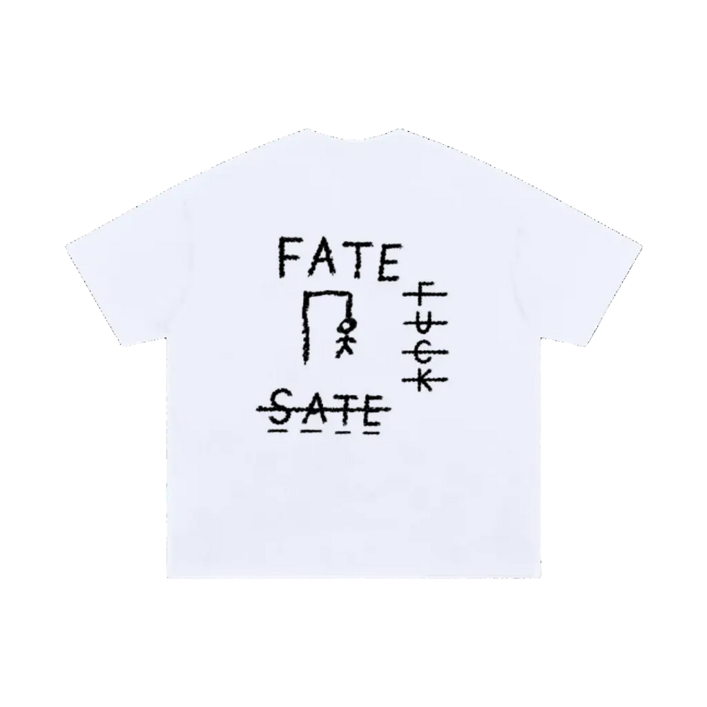 SATE hangman T-shirt (white)