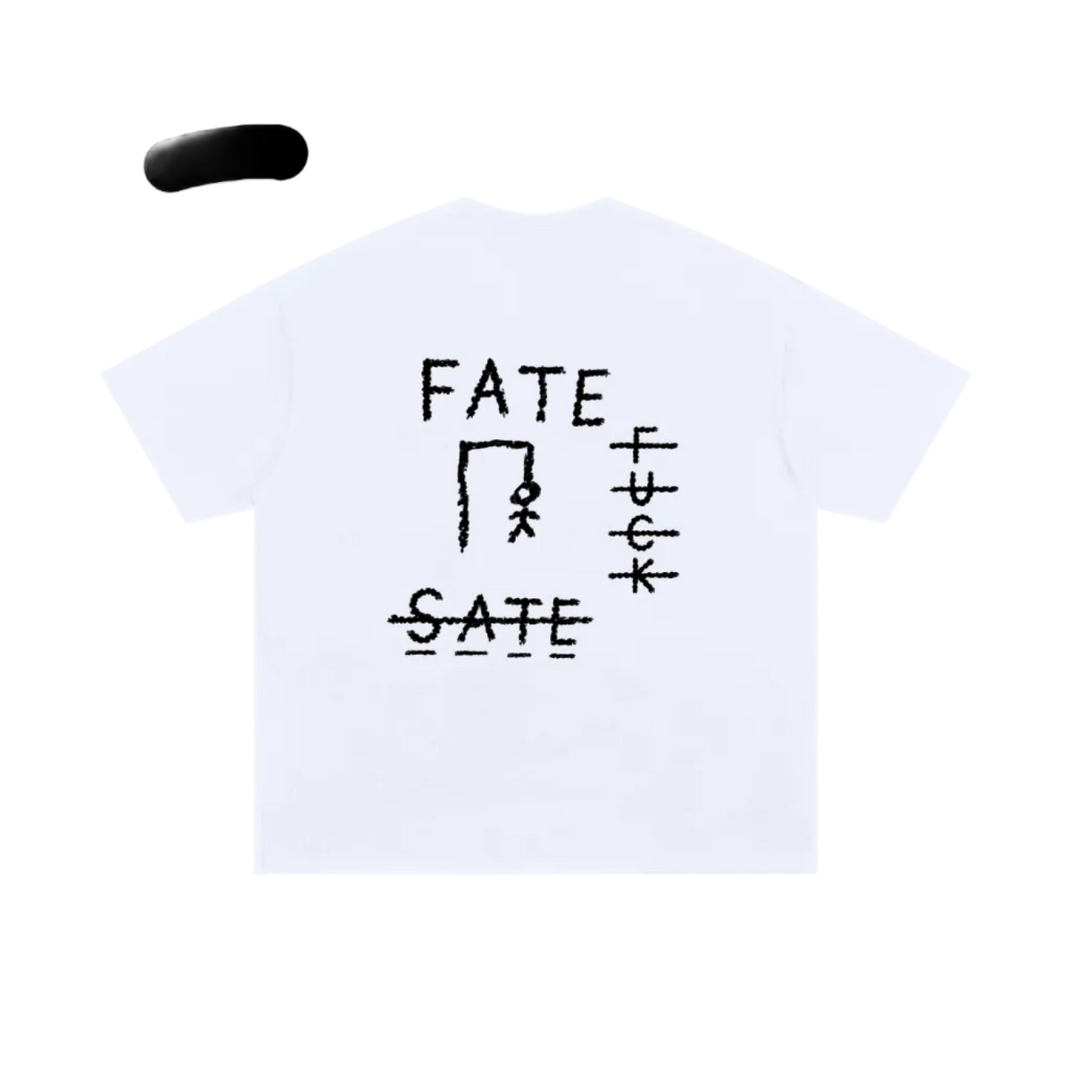 SATE hangman T-shirt (white)